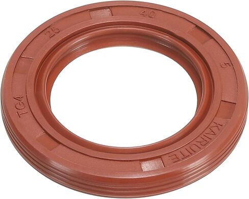PATIKIL EU Radial Shaft Seal, 25mm x 52mm x 7mm Fluoro Rubber TG4 Oil Seal for Bearing Shaft Oil Pumps Engines, Brown in Kuwait