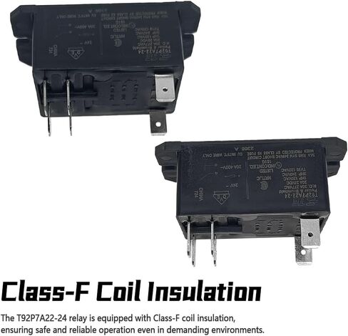 T92P7A22-24 مرحل الطاقة DPST-NO 24VAC 30A مرحل صناعي للأغراض العامة 6 سنون 2 حزمة in Kuwait