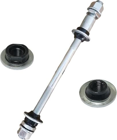 2PCS Mountain Bike Front/Rear Hub Shaft Gear 5/16 M8 Bicycle Hub Nut Axle Nut for Bicycle Mountain Bike Front/Rear Axle Hub Seal Gear in Saudi Arabia