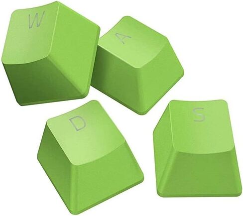Razer PBT Keycap Upgrade Set - Backlight Compatible (Superior PBT Shine Resistant Material, Doubleshot Molding with Ultra Thin Font) Green in Saudi Arabia