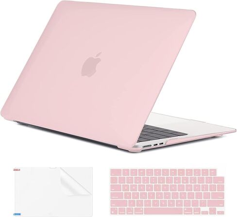 EooCoo Compatible with MacBook Air 15 inch Case 2024 2023 Release M3 A3114 M2 A2941, [High Clear Restores Midnight Plastic Hard Shell Case] [with Keyboard Cover & Screen Protector ] - Crystal Midnight in Kuwait