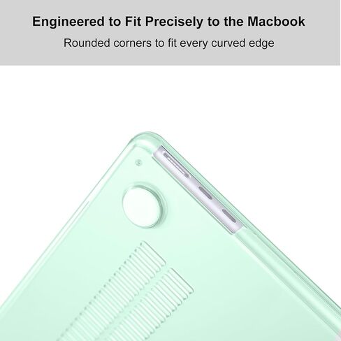 EooCoo Compatible with MacBook Air 15 inch Case 2024 2023 Release M3 A3114 M2 A2941, [High Clear Restores Midnight Plastic Hard Shell Case] [with Keyboard Cover & Screen Protector ] - Crystal Midnight in Kuwait