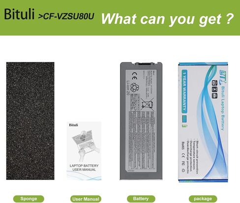 CF-VZSU48 استبدال بطارية الكمبيوتر المحمول لباناسونيك Toughbook CF-19 CF19 MK1 MK2 MK3 MK4 MK5 MK6 MK7 MK8 سلسلة CF-VZSU48U CF-VZSU28 CF-VZSU48R CF-VZSU50 CF-VZSU58U 10.65V 58Wh in Saudi Arabia