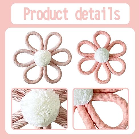 ديكور حائط على شكل زهرة الأقحوان من Ereniko Boho لغرفة نوم الفتيات وغرفة الأطفال وغرفة المعيشة وغرفة المعيشة in Kuwait