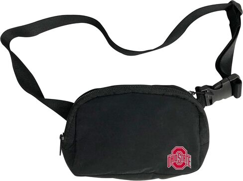 Logo Brands Texas Belt Bag, Black in Saudi Arabia