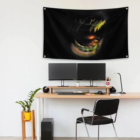 الهيب هوب موسيقى نمط توري مغني الراب Lan-ez ألبوم نسيج 3X5 أقدام داخلي وخارجي شنقا بطانيات يمكن استخدامها لتزيين الجدران من المهاجع الطرف تحت عنوان الديكور الخلفية (توري أسود) in Saudi Arabia