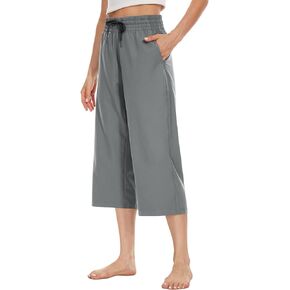 Capri Pants for Women Casual Summer Quick Dry Comfy Loose Capri
