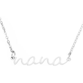 Nana Necklace for Women Grandma from Granddaughter Grandkids Necklaces Mohters Day Best Gifts for Nana