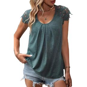 الدانتيل الربط الجوف خارج قميص المرأة مثير الدانتيل تانك القمم الصيف عادية الدانتيل الربط تكدرت قميص in Kuwait