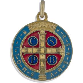 Catholic Saint Benedict Medal, 1 1/4" Diameter