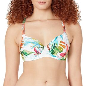 Fantasie Women's Standard Kiawah Island Underwire Gathered Full Cup Bikini Top