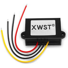 DC Voltage Regulator Boost Converter DC 12V 24V Step Up to 36V 1A 36W Power Converter Waterproof Module Transformer for Golf Cart Club Car (12V24V to 36V 1A)