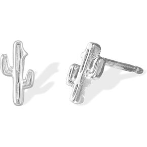 Boma Jewelry Sterling Silver Cactus Stud Earrings