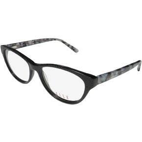 Elle Women's Eyeglasses EL13415 EL/13415 BK Black Full Rim Optical Frame 53mm