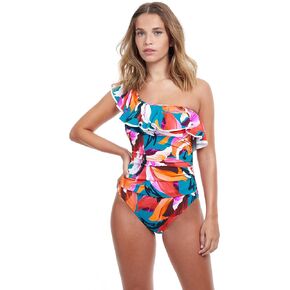 Profile by Gottex Women's Standard Sugar and Spice Shoulder One Piece