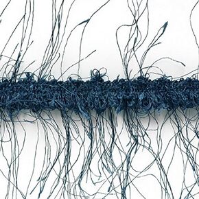 Trims by the Yard 5 Yards of Pippa Eyelash Fringe Trim, Denim