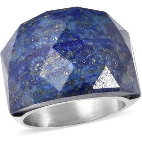 Shop LC Statement Cocktail Ring for Women Men Stainless Steel Birthday Day Birthday Gifts for Women