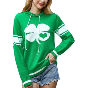 For G and PL Women's St. Patrick's Day Hooded Sweater