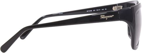 SALVATORE FERRAGAMO-SF1018S 001 Rectangle Sunglasses Black Gray in Kuwait