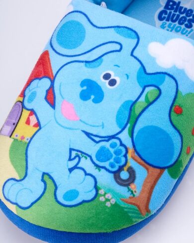 Nickelodeon Boys’ Paw Patrol or Blue’s Clues Slippers – Plush Fuzzy Slippers (Toddler/Boy) in Saudi Arabia