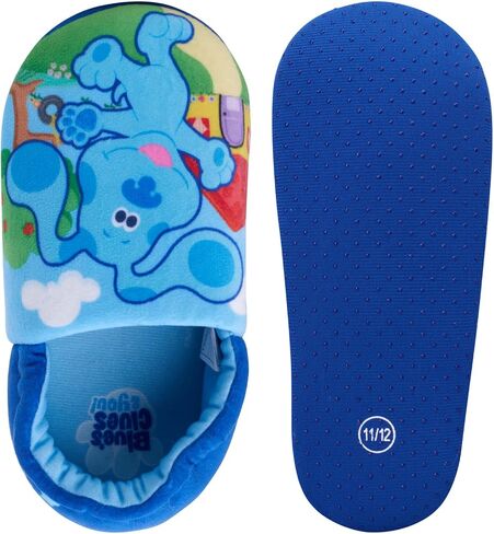 Nickelodeon Boys’ Paw Patrol or Blue’s Clues Slippers – Plush Fuzzy Slippers (Toddler/Boy) in Saudi Arabia