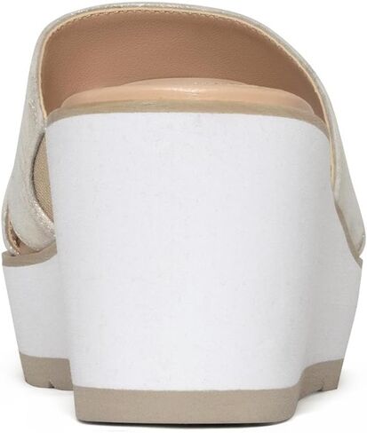 NYDJ Women's Raizy Metallic Suede Wedge Sandal in Saudi Arabia