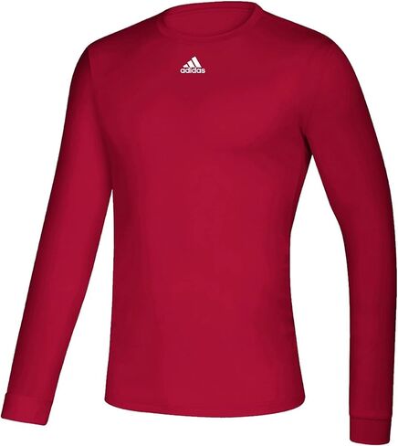 قميص adidas Creator بأكمام طويلة - قميص تدريب للرجال M Victory Red/White in Saudi Arabia