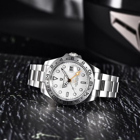 Pagani Design Watches Men GMT Automatic Self-Winding Mechanical Analog Sapphire Sports Waterproof Luminous Wrist Watch in Saudi Arabia