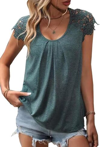 الدانتيل الربط الجوف خارج قميص المرأة مثير الدانتيل تانك القمم الصيف عادية الدانتيل الربط تكدرت قميص in Kuwait