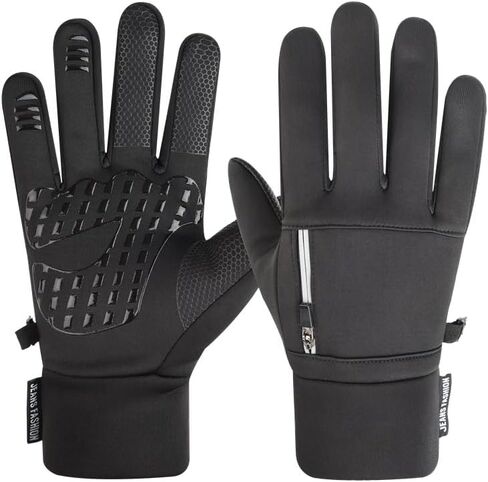 EISNZLAN Winter Gloves for Men Women,Touchscreen Glove,Windproof and waterproof gloves suitable for running driving and hiking (L) in Kuwait