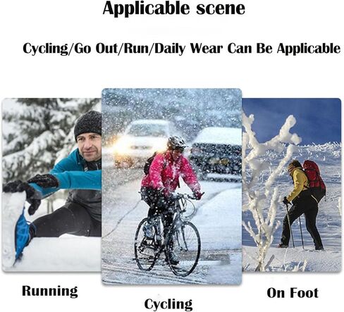 EISNZLAN Winter Gloves for Men Women,Touchscreen Glove,Windproof and waterproof gloves suitable for running driving and hiking (L) in Kuwait