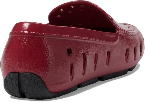 Floafers Boy's Kids Prodigy Driver EVA Loafers (Toddler/Little Kid/Big Kid) Red Patent/Black 13 Little Kid M in Saudi Arabia