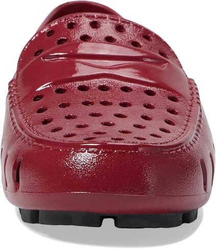 Floafers Boy's Kids Prodigy Driver EVA Loafers (Toddler/Little Kid/Big Kid) Red Patent/Black 13 Little Kid M in Saudi Arabia