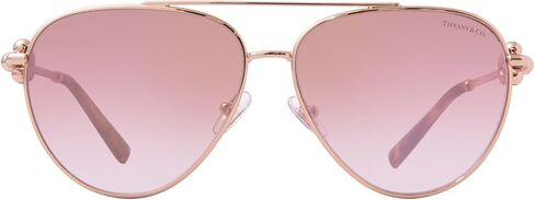 نظارة شمسية تيفاني TF 3092 61056F Rubedo متدرج وردي مرآة Pi in Kuwait