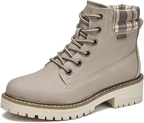 أحذية COOL COSER C النسائية، أحذية الكاحل الخارجية غير قابلة للانزلاق للنساء، أحذية المشي لمسافات طويلة بأربطة للنساء، أحذية عمل بكعب منخفض in Kuwait