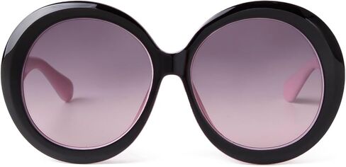 ADE WU نظارات شمسية مستديرة كبيرة الحجم للنساء عتيقة 60s 70s إطار كبير ظلال UV 400 حماية نظارات شمسية عصرية in Kuwait