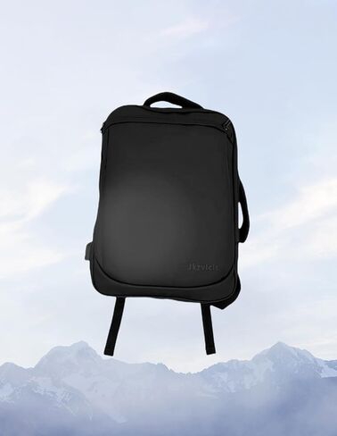 حقيبة ظهر Jkzvicis للكمبيوتر المحمول، حقيبة ظهر للسفر، حقيبة ظهر، حقيبة كمبيوتر محمول للسفر مقاس 16 بوصة مع منفذ شحن USB، خفيفة الوزن ومقاومة للماء، حقيبة ظهر كتف للجنسين للكمبيوتر المحمول، أسود. in Kuwait