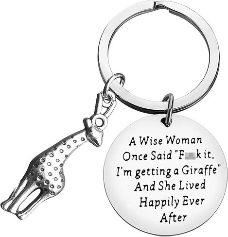 Xiahuyu Giraffe Gifts Giraffe Keychain Giraffe Lover Gifts Giraffe Themed Gifts Animal Lover Gift Christmas Birthday Gifts in Saudi Arabia