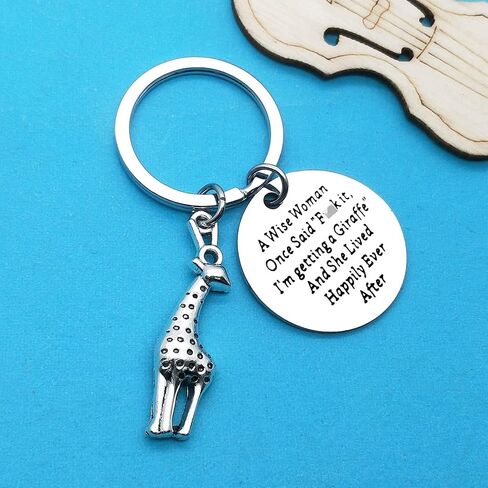Xiahuyu Giraffe Gifts Giraffe Keychain Giraffe Lover Gifts Giraffe Themed Gifts Animal Lover Gift Christmas Birthday Gifts in Saudi Arabia