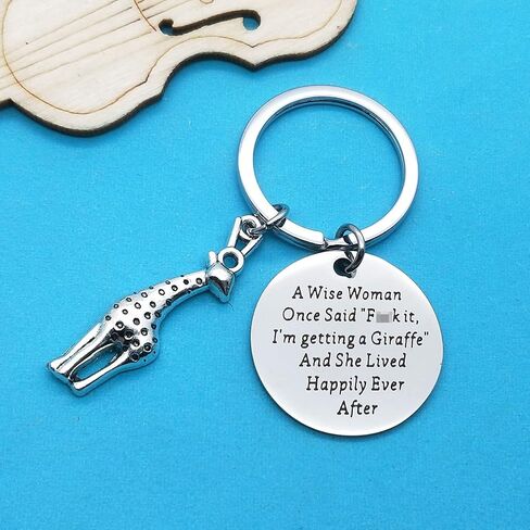 Xiahuyu Giraffe Gifts Giraffe Keychain Giraffe Lover Gifts Giraffe Themed Gifts Animal Lover Gift Christmas Birthday Gifts in Saudi Arabia