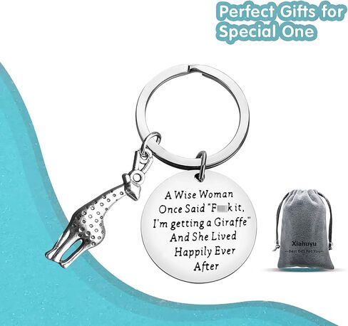 Xiahuyu Giraffe Gifts Giraffe Keychain Giraffe Lover Gifts Giraffe Themed Gifts Animal Lover Gift Christmas Birthday Gifts in Saudi Arabia