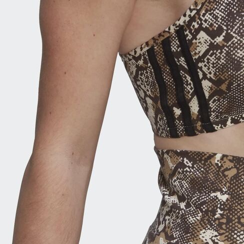 adidas Originals Women's Snakeskin Bra Top, Wonder White in Saudi Arabia