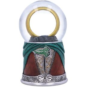 Nemesis Now Lord of The Rings Snow Globe, Iconic Middle Earth Design, Official Merchandise Hand-Painted Resin - Frodo