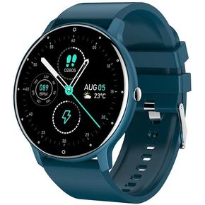 0.3inch Ultra Thin Smart Watch Fitness Tracker Pedometer with Heart Rate, Blood Pressure, Blood Oxygen and Sleep Monitoring Functions, Support Message Synchronization, Multiple OSD Languages