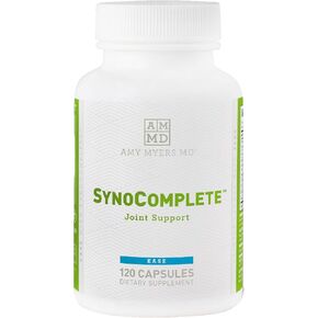 Dr Amy Myers SynoComplete Health Support Supplement - Glucosamine HCL + Chondroitin Turmeric - Contains Boswellia Serrata, BCM-95 Turmeric Extract, Hyaluronic Acid - 120 Capsules