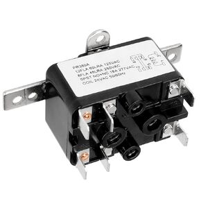 APFR-380 90-980 24V AC Heavy-Duty Fan Relay – Single Pole SPST – Isolated AC Switch for HVAC blowers, humidifiers, Goodman blowers, Heat sequencers – Includes Universal Bracket（2 Pack） (2)