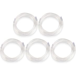 5pk 25Ft Oxygen Supply Tubing, 3-Channel Kink-Resistant Design, Salter Style Green
