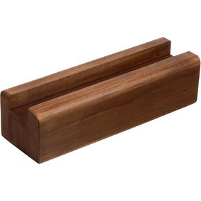 STOBAZA Mirror Stand for Full Body Reflection - Floor Mirror Stand Holder - Full Length Wooden Display Rack Support Base and Bracket for Floor Mirrors
