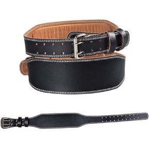 VANZACK 1pc Gym Belts Waist Belt for Men Lever Belt Weight Belt for Men Lifting Belt for Squats Leather