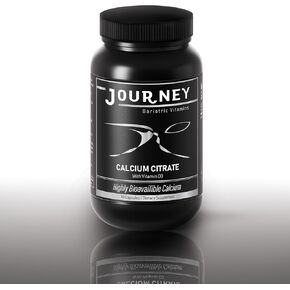 Journey Bariatric Calcium Capsules with Vitamin D3 | Bone Strength Support Pre- & Post-Surgery Health